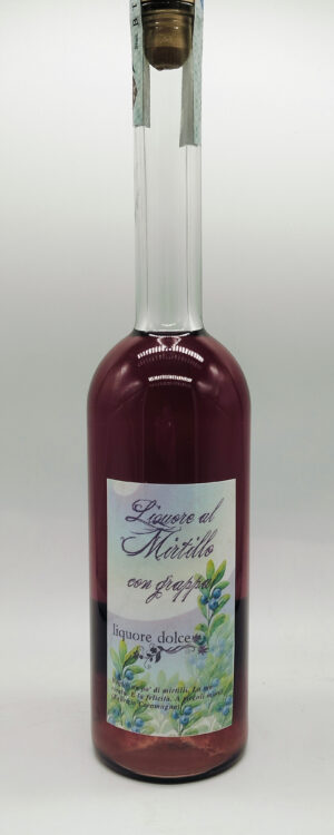Liquore al mirtillo con Grappa 50cl